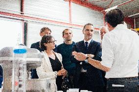 Laurent Saint-Martin Visit To Rennes