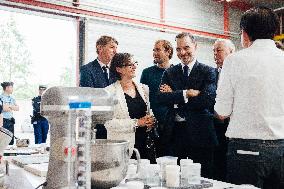 Laurent Saint-Martin Visit To Rennes