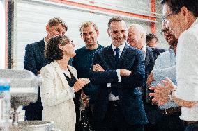 Laurent Saint-Martin Visit To Rennes