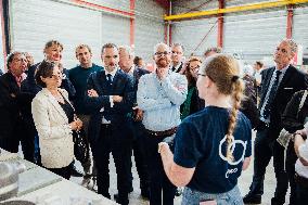 Laurent Saint-Martin Visit To Rennes