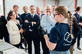 Laurent Saint-Martin Visit To Rennes