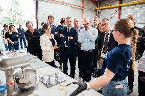 Laurent Saint-Martin Visit To Rennes