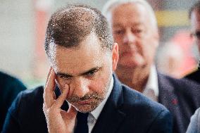 Laurent Saint-Martin Visit To Rennes