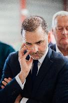 Laurent Saint-Martin Visit To Rennes