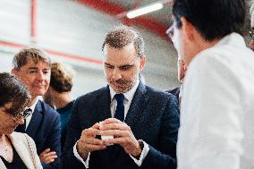 Laurent Saint-Martin Visit To Rennes