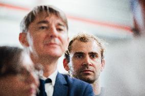 Laurent Saint-Martin Visit To Rennes