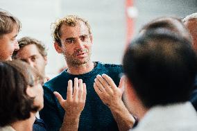 Laurent Saint-Martin Visit To Rennes