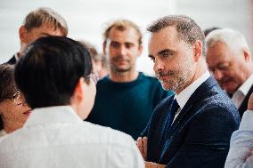 Laurent Saint-Martin Visit To Rennes