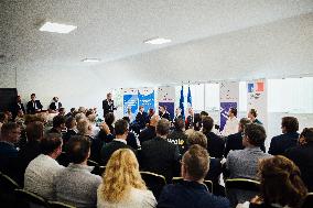 Laurent Saint-Martin Visit To Rennes