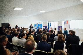 Laurent Saint-Martin Visit To Rennes