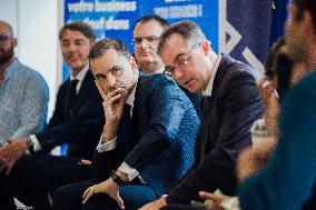 Laurent Saint-Martin Visit To Rennes