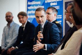 Laurent Saint-Martin Visit To Rennes