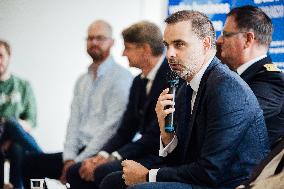 Laurent Saint-Martin Visit To Rennes