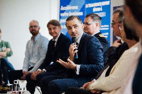 Laurent Saint-Martin Visit To Rennes