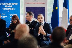 Laurent Saint-Martin Visit To Rennes