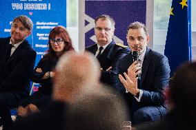 Laurent Saint-Martin Visit To Rennes