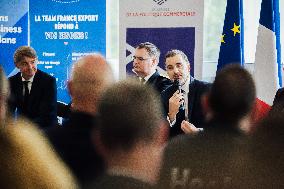 Laurent Saint-Martin Visit To Rennes