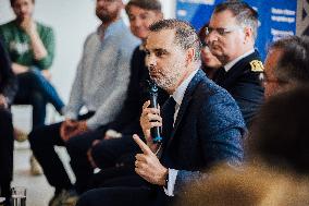 Laurent Saint-Martin Visit To Rennes