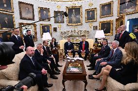 Trump and President Nawrocki of Poland Bilateral Meeting - Washington