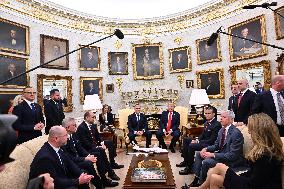 Trump and President Nawrocki of Poland Bilateral Meeting - Washington