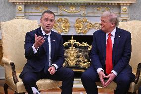 Trump and President Nawrocki of Poland Bilateral Meeting - Washington