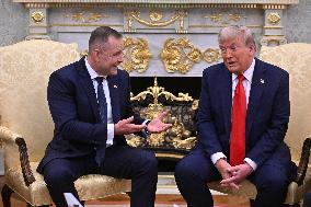 Trump and President Nawrocki of Poland Bilateral Meeting - Washington