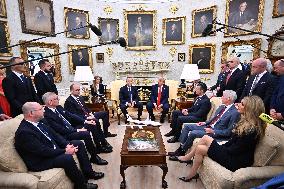 Trump and President Nawrocki of Poland Bilateral Meeting - Washington