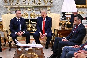 Trump and President Nawrocki of Poland Bilateral Meeting - Washington