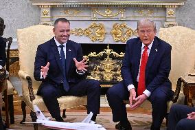 Trump and President Nawrocki of Poland Bilateral Meeting - Washington