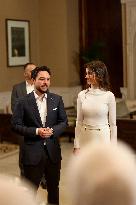 Jordan's Crown Prince and Wife Meet Successful Students - Amman