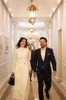 Jordan's Crown Prince and Wife Meet Successful Students - Amman