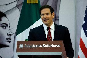US Secretary of State Meets Mexico's Foreign Minister - Mexico