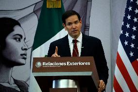 US Secretary of State Meets Mexico's Foreign Minister - Mexico