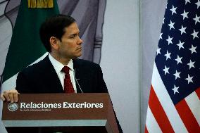 US Secretary of State Meets Mexico's Foreign Minister - Mexico