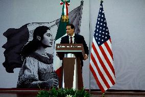 US Secretary of State Meets Mexico's Foreign Minister - Mexico