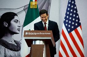 US Secretary of State Meets Mexico's Foreign Minister - Mexico