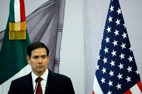 US Secretary of State Meets Mexico's Foreign Minister - Mexico