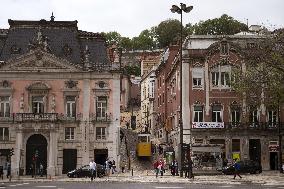 Illustration - Funicular in Lisbon