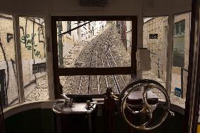 Illustration - Funicular in Lisbon