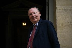 French PM Francois Bayrou meets UDI leaders in Paris FA