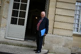 French PM Francois Bayrou meets UDI leaders in Paris FA