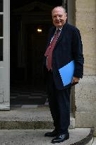 French PM Francois Bayrou meets UDI leaders in Paris FA