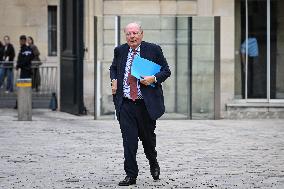 French PM Francois Bayrou meets UDI leaders in Paris FA