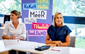 Queen Maxima at The Start of Cultural Education Research - Netherlands