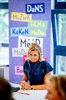 Queen Maxima at The Start of Cultural Education Research - Netherlands