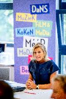 Queen Maxima at The Start of Cultural Education Research - Netherlands
