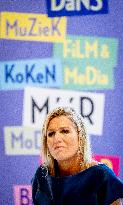 Queen Maxima at The Start of Cultural Education Research - Netherlands