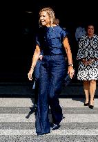 Queen Maxima at The Start of Cultural Education Research - Netherlands