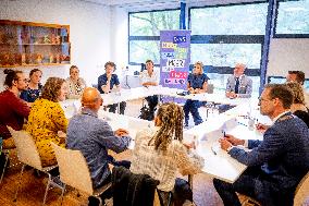 Queen Maxima at The Start of Cultural Education Research - Netherlands