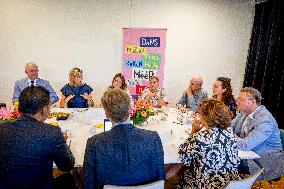 Queen Maxima at The Start of Cultural Education Research - Netherlands